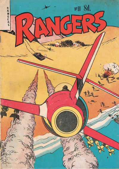 Cover for Rangers Comics (H. John Edwards, 1950 ? series) #30