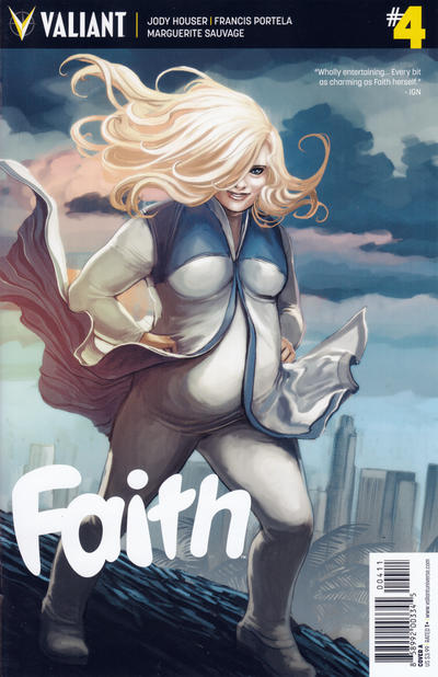 Cover for Faith (Valiant Entertainment, 2016 series) #4 [Cover A - Stephanie Hans]
