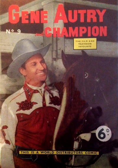 Cover for Gene Autry and Champion (World Distributors, 1956 series) #9
