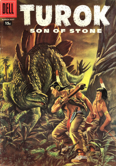 Cover for Turok, Son of Stone (Dell, 1956 series) #7 [15¢]
