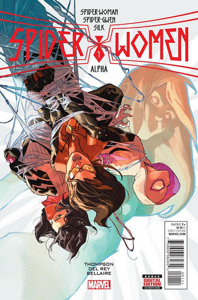 Cover for Spider-Women Alpha (Marvel, 2016 series) #1