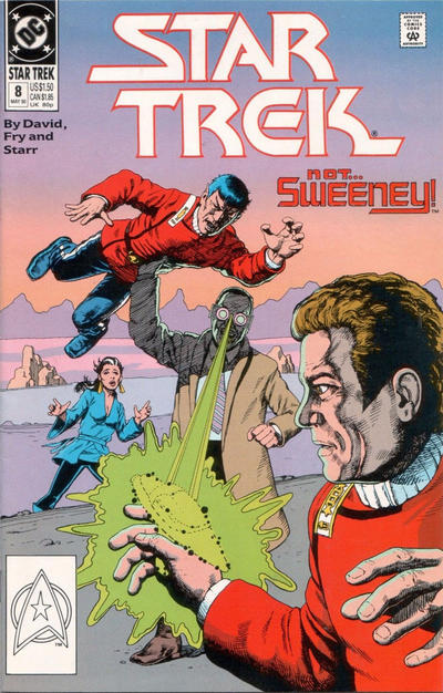 Cover for Star Trek (DC, 1989 series) #8 [Direct]