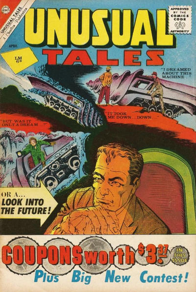 Cover for Unusual Tales (Charlton, 1955 series) #27 [British]