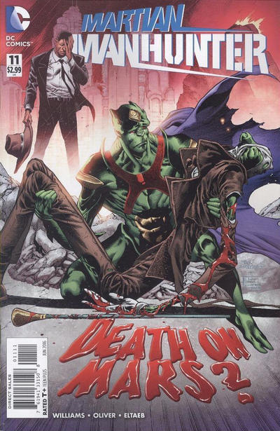 Cover for Martian Manhunter (DC, 2015 series) #11