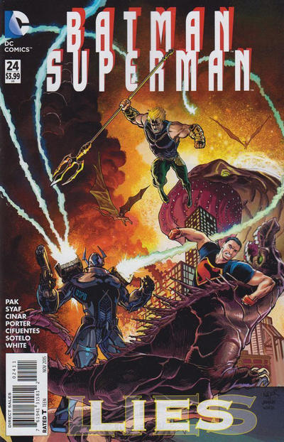 Cover for Batman / Superman (DC, 2013 series) #24