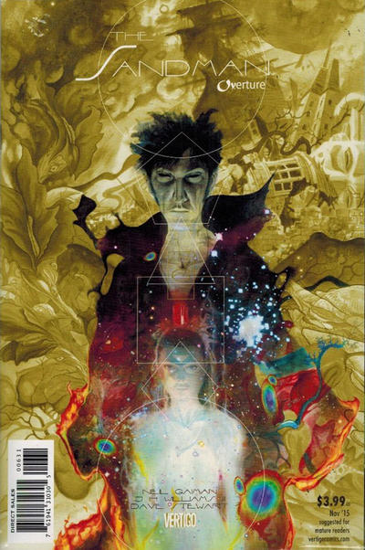 Cover for The Sandman: Overture (DC, 2013 series) #6 [J. H. Williams III Special Ink Cover]