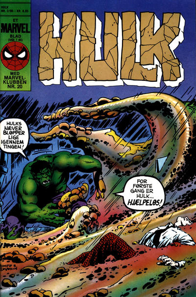 Cover for Hulk (Interpresse, 1984 series) #2/1985