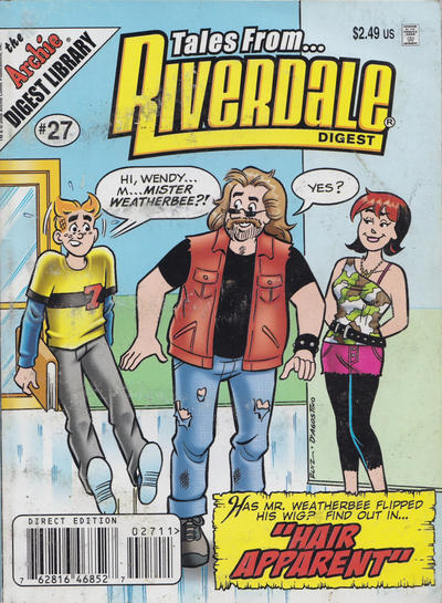 Cover for Tales from Riverdale Digest (Archie, 2005 series) #27 [Direct Edition]
