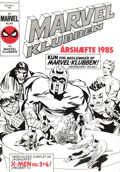 Cover for Marvel Klubben Årshæfte (Interpresse, 1985 series) #1985