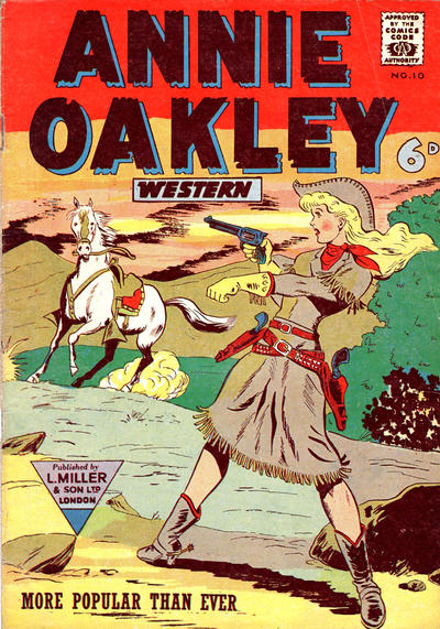 Cover for Annie Oakley (L. Miller & Son, 1957 series) #10