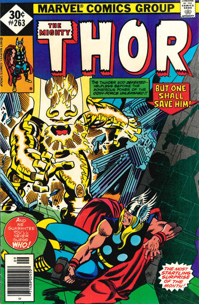 Cover for Thor (Marvel, 1966 series) #263 [Whitman]