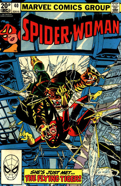 Cover for Spider-Woman (Marvel, 1978 series) #40 [British]