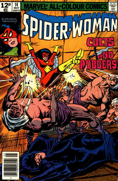 Cover for Spider-Woman (Marvel, 1978 series) #14 [British]