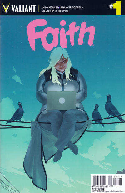 Cover for Faith (Valiant Entertainment, 2016 series) #1 [Fifth Printing]