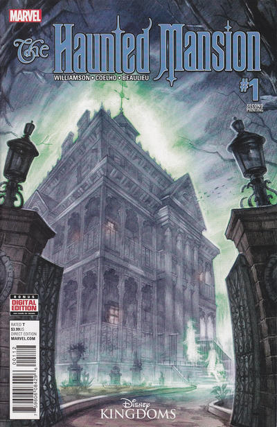 Cover for Haunted Mansion (Marvel, 2016 series) #1 [Second Printing]