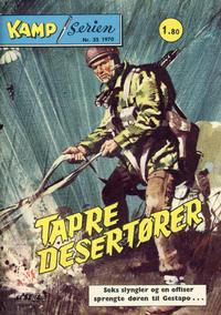 Cover Thumbnail for Kamp-serien (Serieforlaget / Se-Bladene / Stabenfeldt, 1964 series) #35/1970