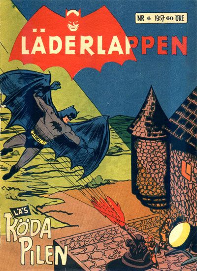 Cover for Läderlappen (Centerförlaget, 1956 series) #6/1957