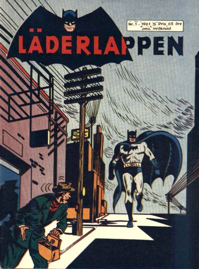 Cover for Läderlappen (Centerförlaget, 1956 series) #1/1961