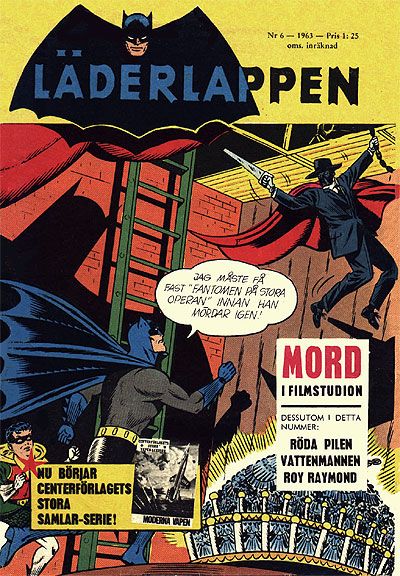 Cover for Läderlappen (Centerförlaget, 1956 series) #6/1963
