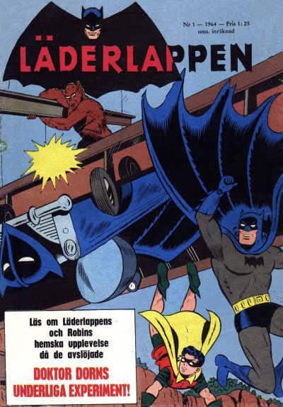 Cover for Läderlappen (Centerförlaget, 1956 series) #1/1964