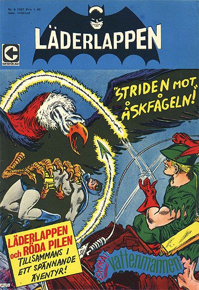 Cover for Läderlappen (Centerförlaget, 1956 series) #9/1967