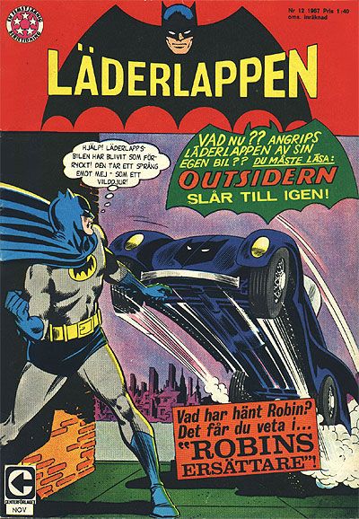 Cover for Läderlappen (Centerförlaget, 1956 series) #12/1967