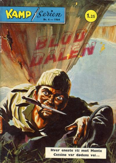 Cover for Kamp-serien (Serieforlaget / Se-Bladene / Stabenfeldt, 1964 series) #4/1964