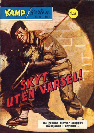 Cover for Kamp-serien (Serieforlaget / Se-Bladene / Stabenfeldt, 1964 series) #15/1964
