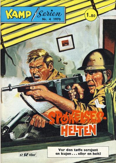 Cover for Kamp-serien (Serieforlaget / Se-Bladene / Stabenfeldt, 1964 series) #4/1970