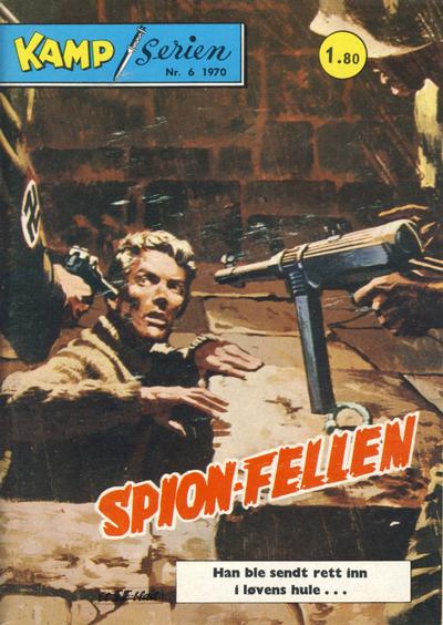 Cover for Kamp-serien (Serieforlaget / Se-Bladene / Stabenfeldt, 1964 series) #6/1970