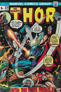 Cover Thumbnail for Thor (Marvel, 1966 series) #214 [British]