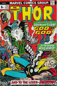 Cover for Thor (Marvel, 1966 series) #217 [British]