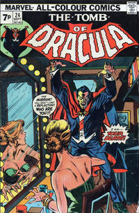 Cover Thumbnail for Tomb of Dracula (Marvel, 1972 series) #24 [British]