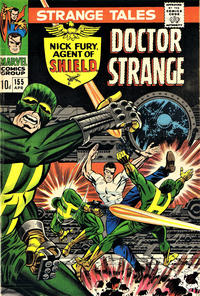 Cover Thumbnail for Strange Tales (Marvel, 1951 series) #155 [British]