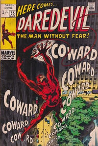 Cover Thumbnail for Daredevil (Marvel, 1964 series) #55 [British]