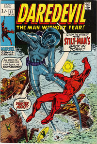 Cover for Daredevil (Marvel, 1964 series) #67 [British]
