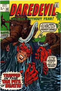Cover Thumbnail for Daredevil (Marvel, 1964 series) #66 [British]