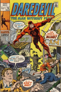 Cover Thumbnail for Daredevil (Marvel, 1964 series) #74 [British]