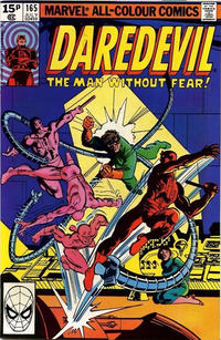 Cover for Daredevil (Marvel, 1964 series) #165 [British]