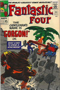 Cover Thumbnail for Fantastic Four (Marvel, 1961 series) #44 [British]