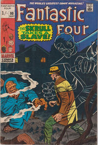 Cover Thumbnail for Fantastic Four (Marvel, 1961 series) #90 [British]