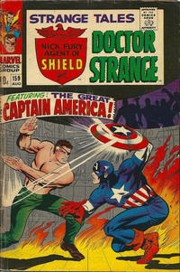 Cover for Strange Tales (Marvel, 1951 series) #159 [British]