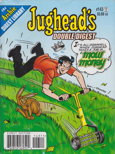 Cover for Jughead's Double Digest (Archie, 1989 series) #143 [Direct Edition]