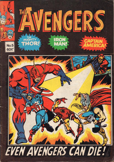 Cover for Avengers (Yaffa / Page, 1978 ? series) #5