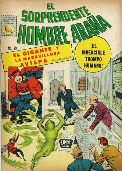 Cover for El Sorprendente Hombre Araña (Editora de Periódicos, S. C. L. "La Prensa", 1963 series) #29