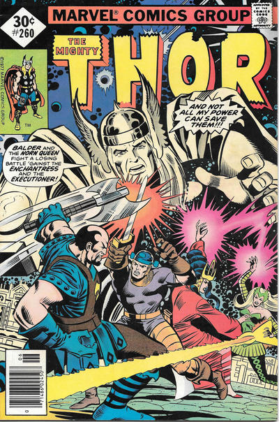 Cover for Thor (Marvel, 1966 series) #260 [Whitman]