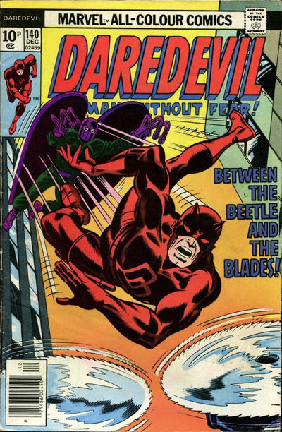 Cover for Daredevil (Marvel, 1964 series) #140 [Regular Edition]