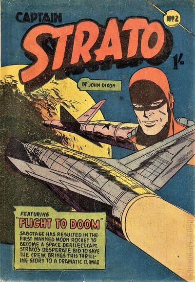 Cover for Captain Strato (Young's Merchandising Company, 1950 ? series) #2