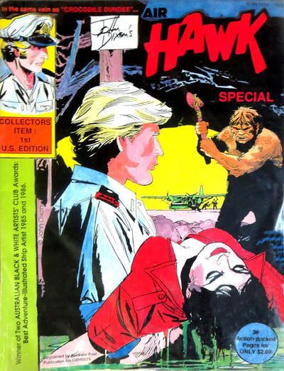 Cover for John Dixon's Air Hawk Magazine (Comicoz, 1988 series) #1