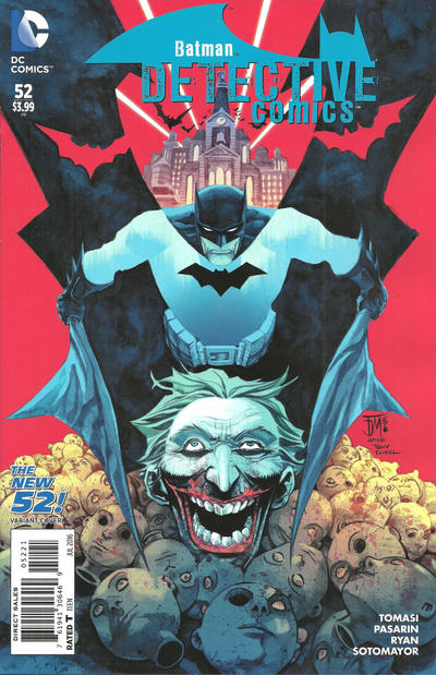 Cover for Detective Comics (DC, 2011 series) #52 [The New 52! Cover]